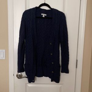 Navy Blue Cardigan
